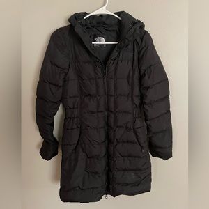 Northface down filled winter coat. Size xs